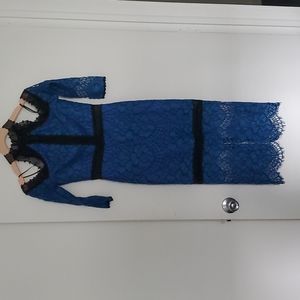 Alexis Lace Cocktail Dress. Size S.